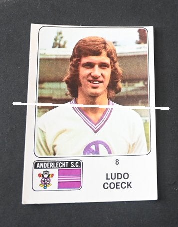 Panini / Football 73 - 74 / RSC Anderlecht / Ludo Coeck, Verzenden, Nieuw, Poster, Plaatje of Sticker