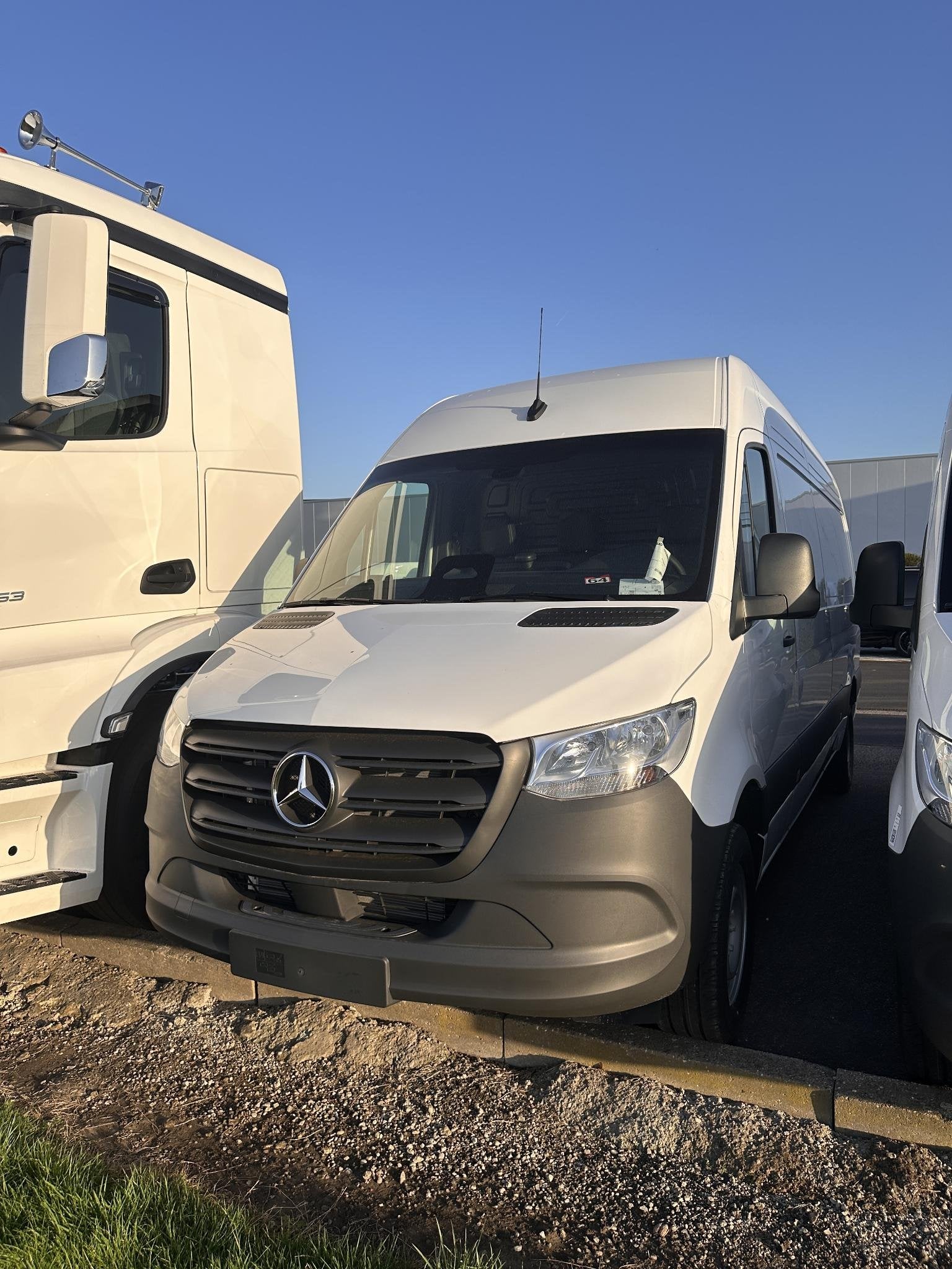 Mercedes-Benz Sprinter Sprinter 317 CDI Panel Van L3 RWD PRO, Auto's, Automaat, Stof, Used 1. Bestelwagens met ervaring., Wit