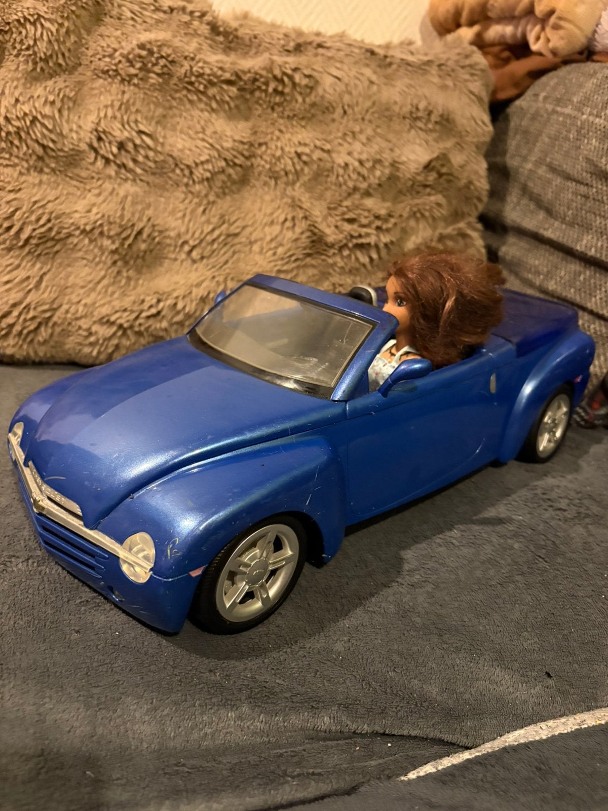 Voiture barbie avec lecteur mp3, Enlèvement