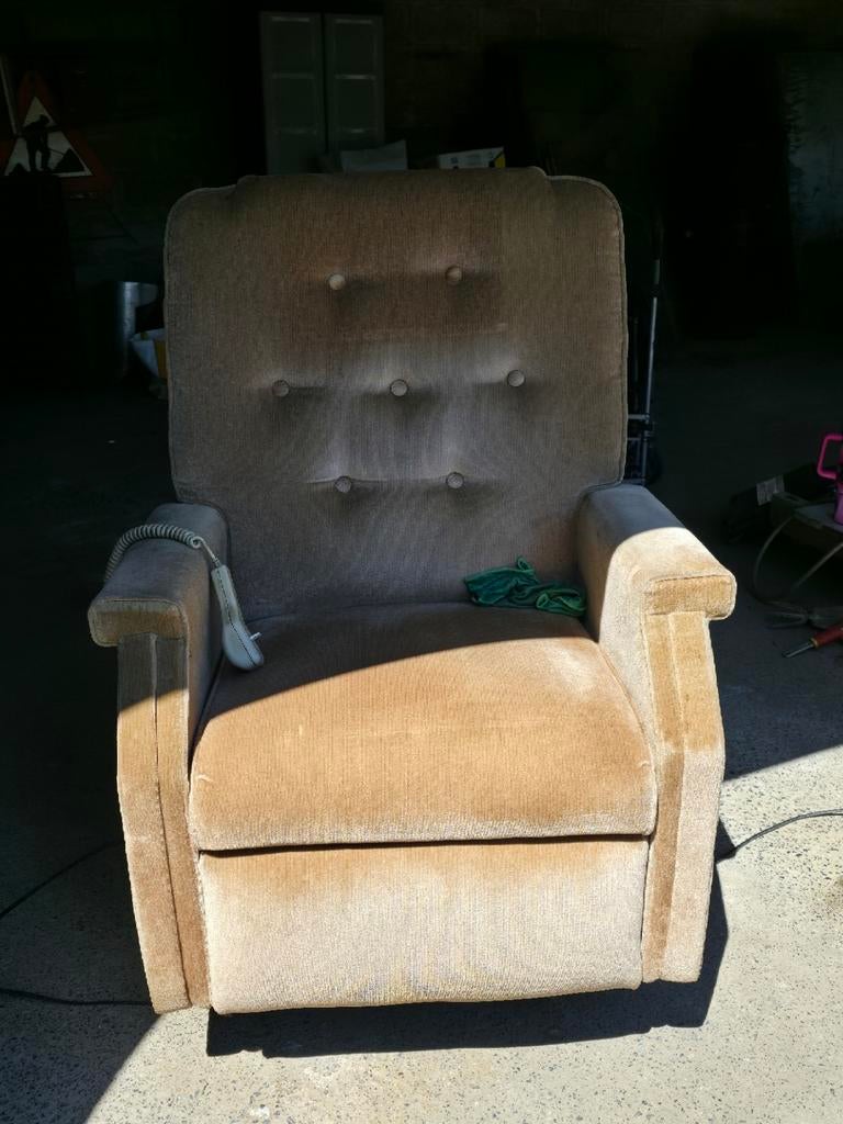 Fauteuil relax électrique, Ophalen