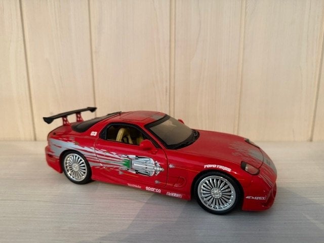 Universal Studios 1/18 Mazda RX7 Dominic Fast and Furious, Enlèvement ou Envoi, Comme neuf, Voiture