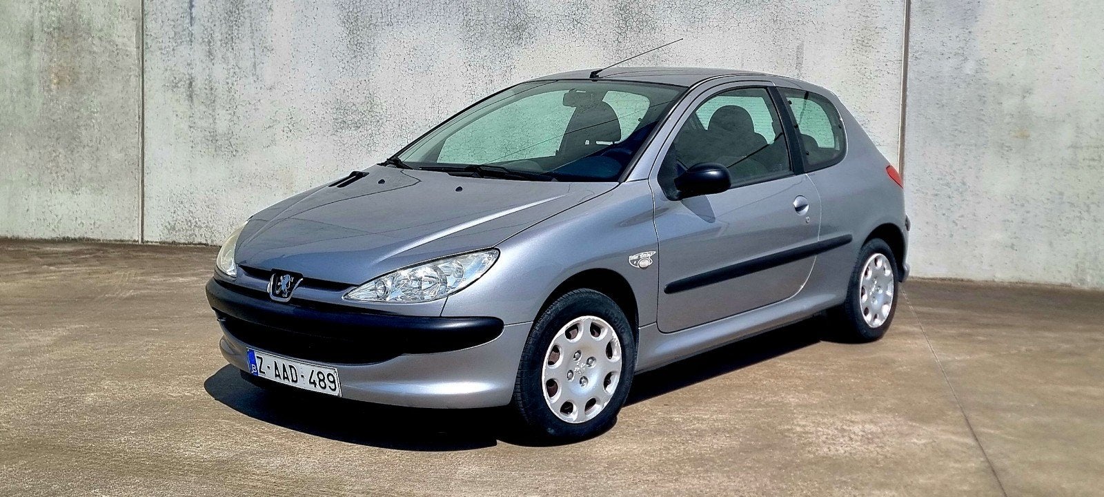 * Peugeot 206 * Benzine 1.2 * Gekeurd ️ // 80.000 km  *, Autos, Peugeot, Argent ou Gris, Achat, Entreprise, Boîte manuelle