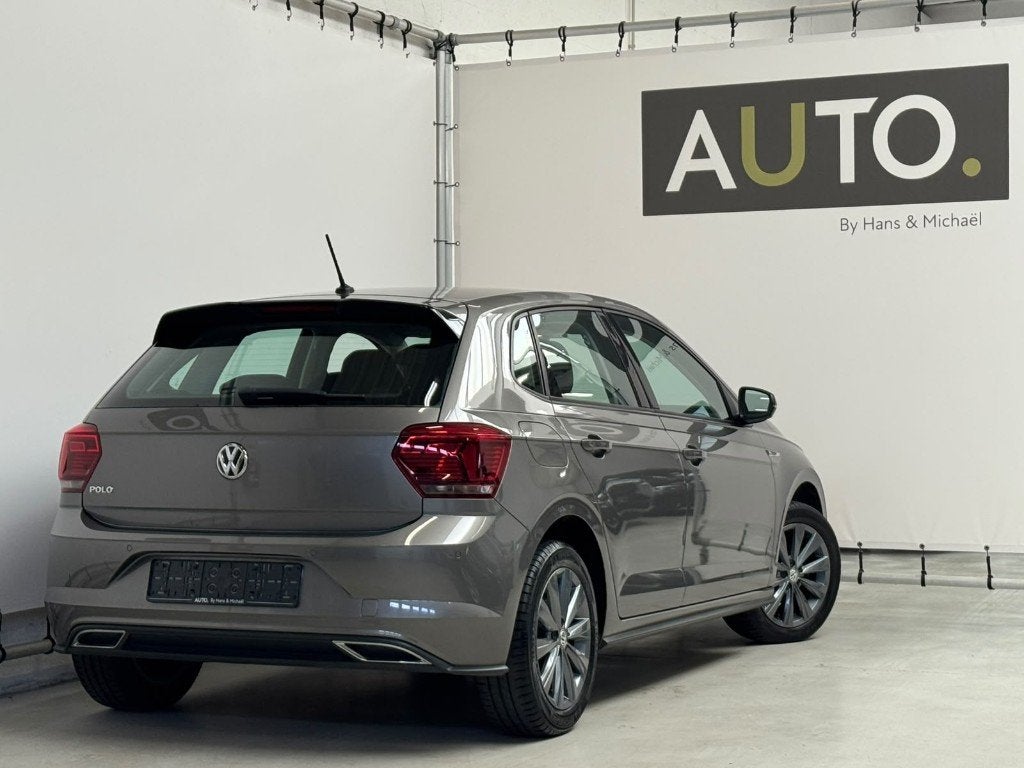 Volkswagen Polo 1.0 TSi R-Line *LED*CARPLAY*ZETELVERW*, Auto's, Voorwielaandrijving, Stof, 1145 kg, 124 g/km