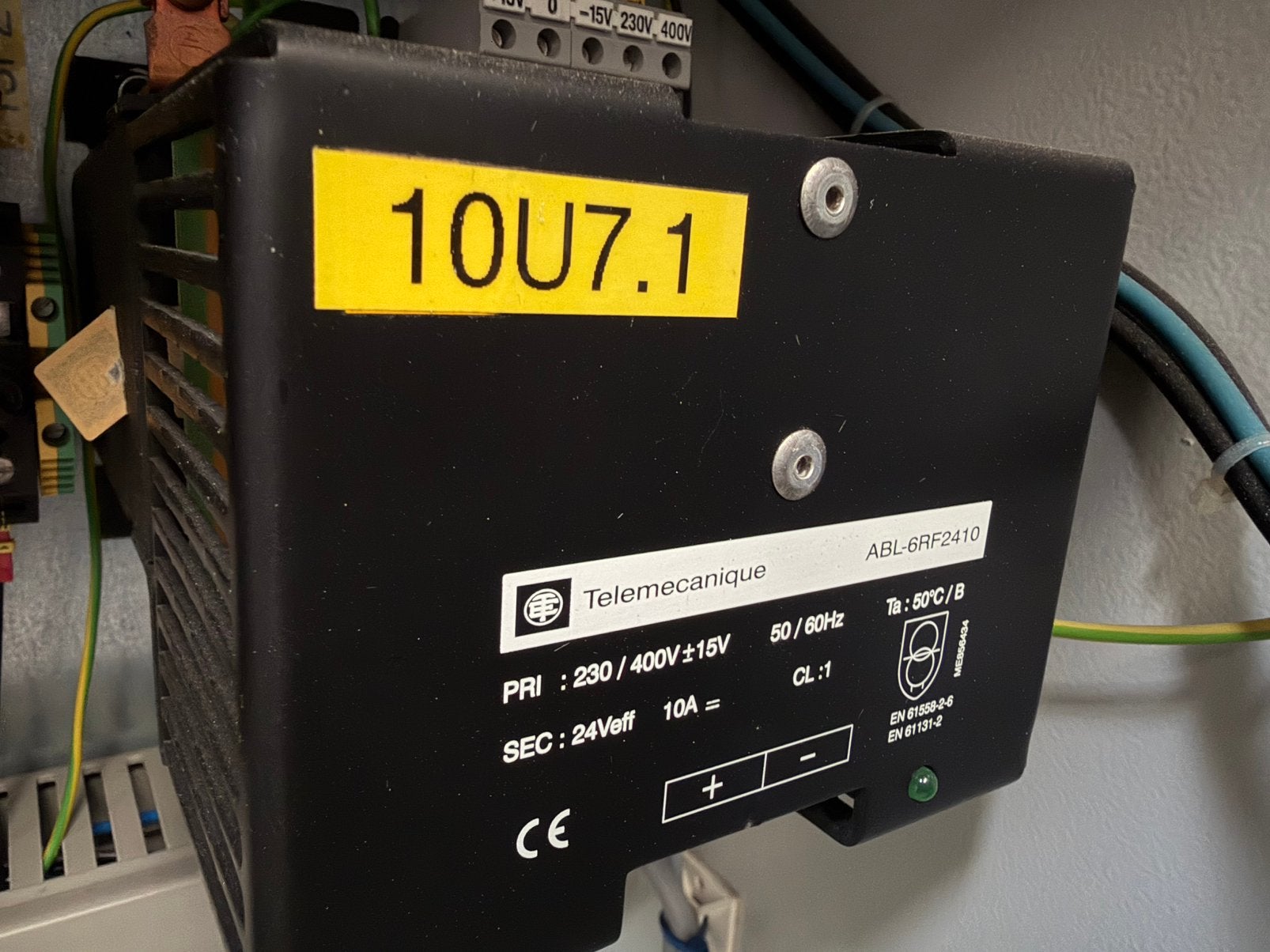Telemecanique ABL-6RF2410 transfo, Doe-het-zelf en Bouw, Ophalen, Zo goed als nieuw