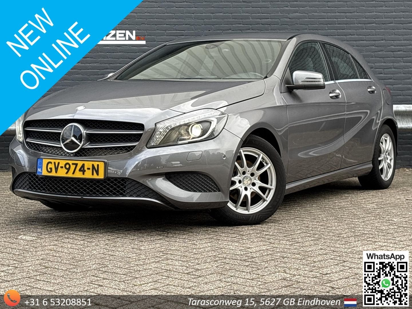 Mercedes-Benz A 180 CDI Lease Edition, Navigatiesysteem, Bedrijf, Zilver of Grijs, Te koop