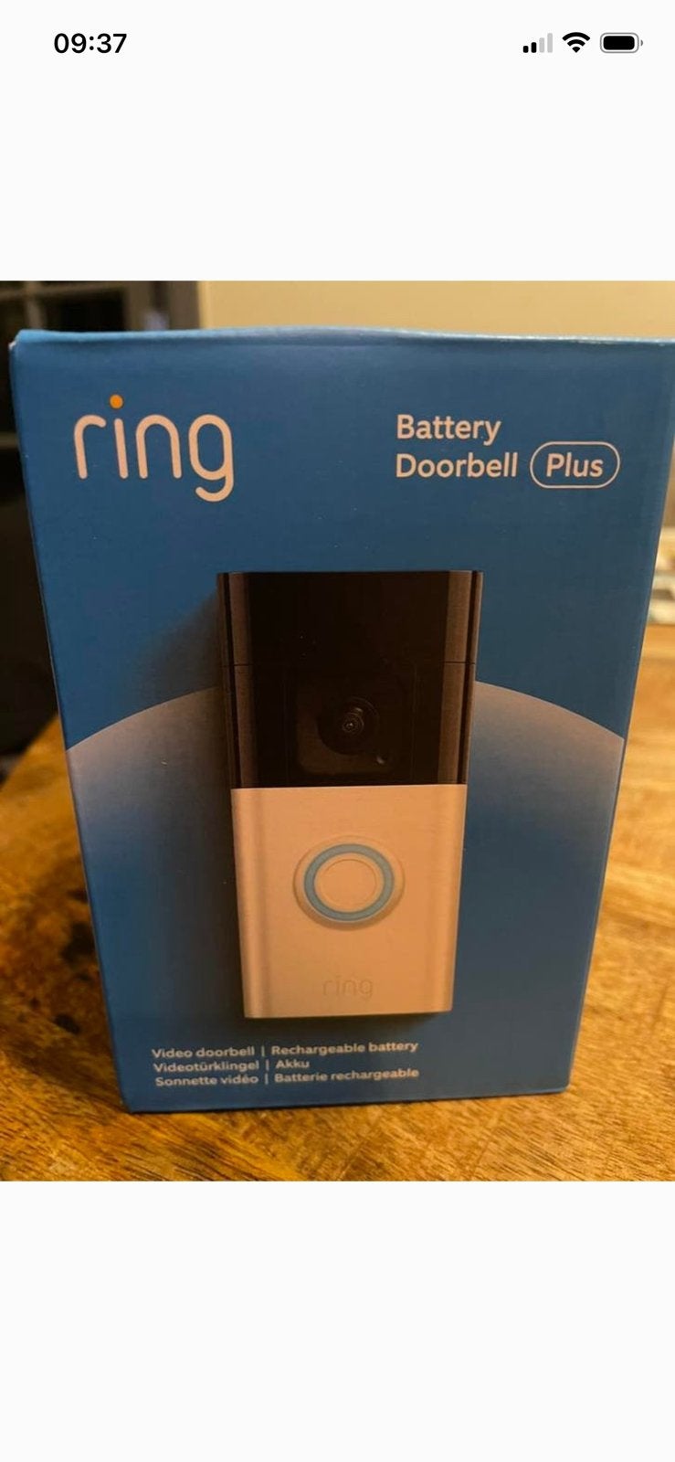 Ring wifi deurbel draadloos, Huis en Inrichting, Deurbellen, Ophalen, Nieuw, Draadloos
