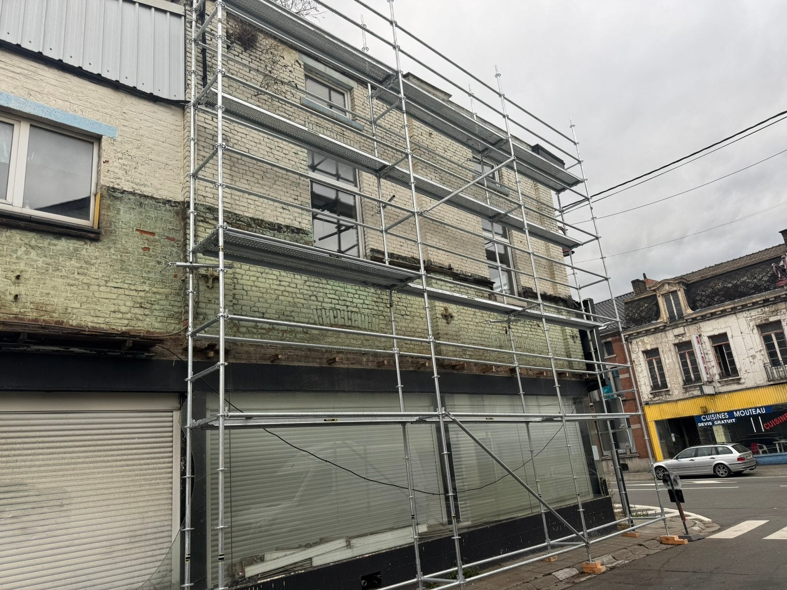 Location échafaudage, Bricolage & Construction, Enlèvement, Comme neuf