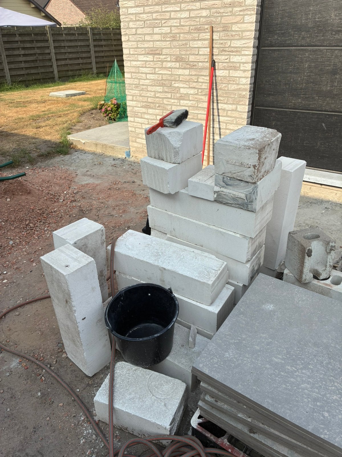 Overschot van bouw, Doe-het-zelf en Bouw, Ophalen, Zo goed als nieuw