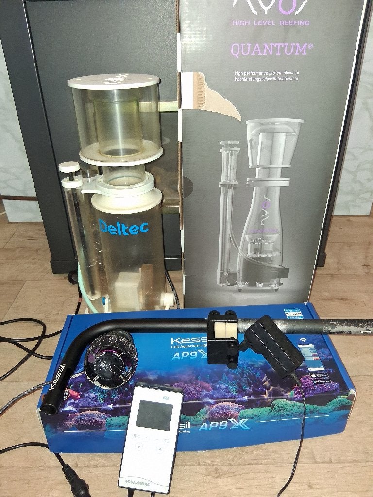 AQUARIUM TECHNIEK  set of apart, Enlèvement, Contrôle par application, Comme neuf, Éclairage ou Chauffage