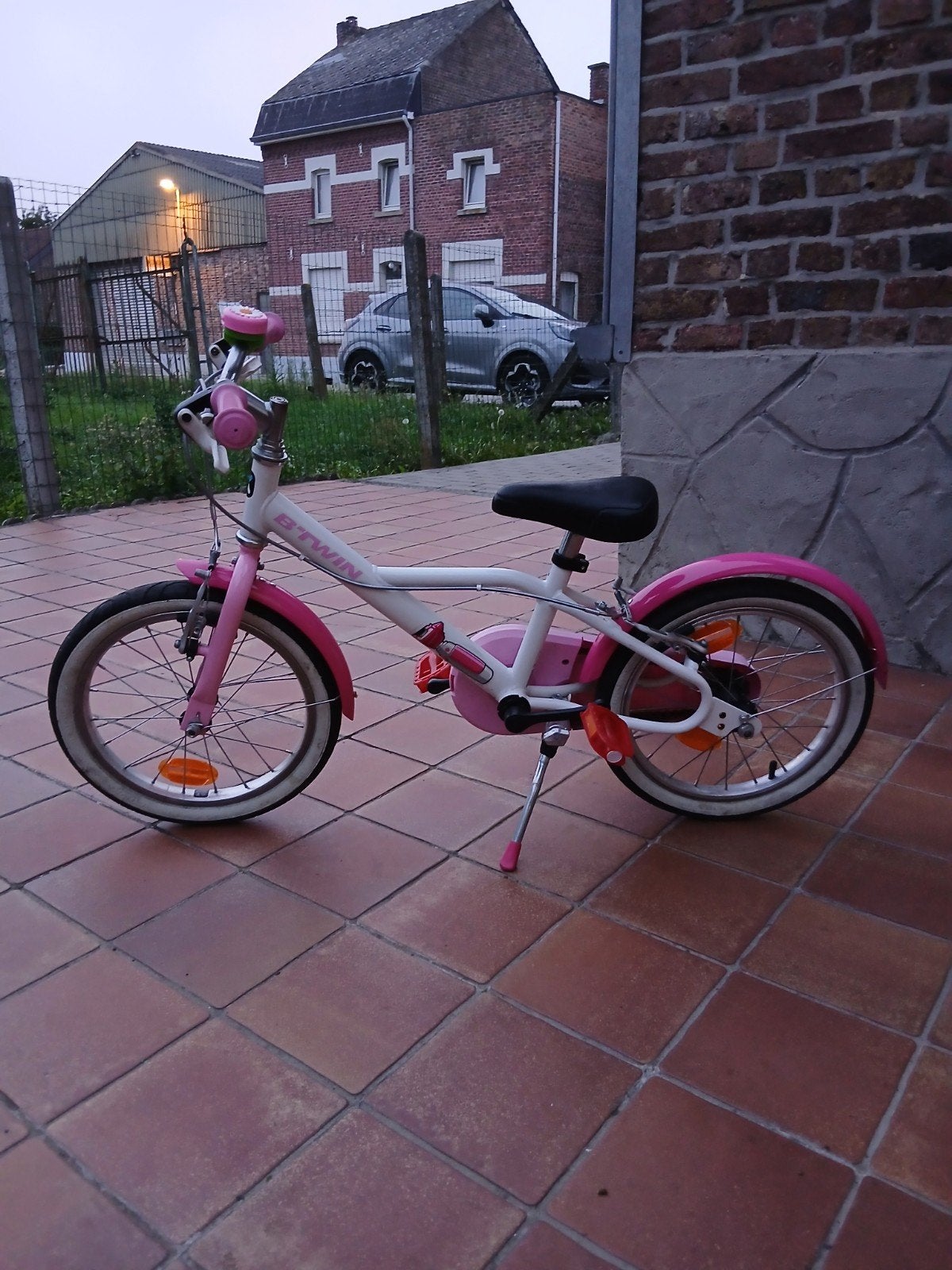 kinderfiets, Ophalen