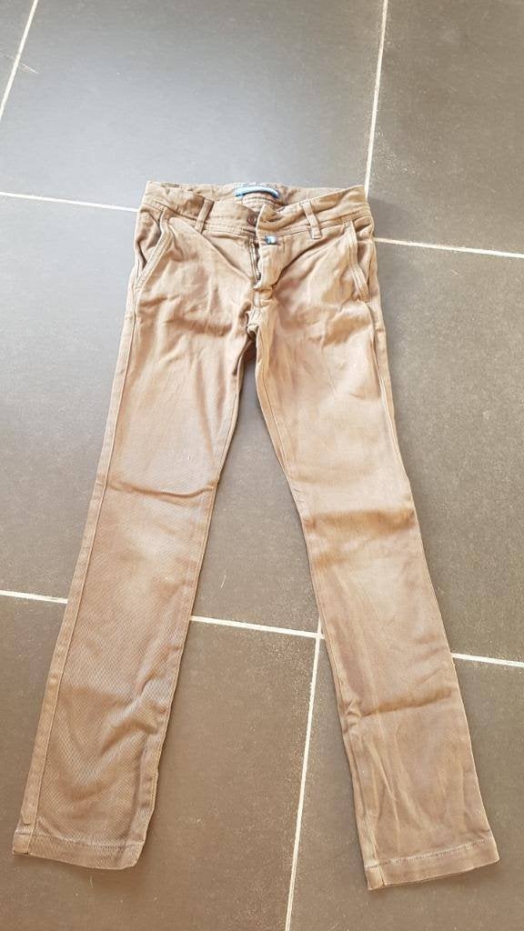 groene broek Scapa Sports maat 128, Kinderen en Baby's, Broek, Ophalen of Verzenden, Zo goed als nieuw, SCAPA SPORTS.