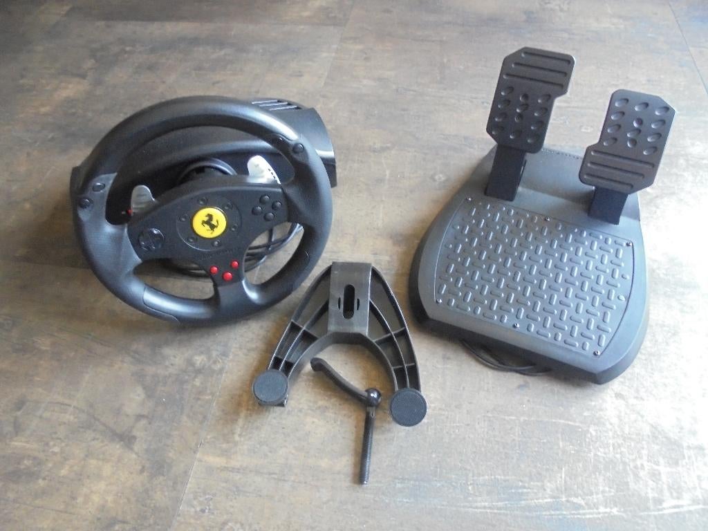 Thrustmaster Racing Wheel Ferrari GT voor PS3 (zie foto's), Gebruikt, 1 speler, Racen en Vliegen, Ophalen of Verzenden