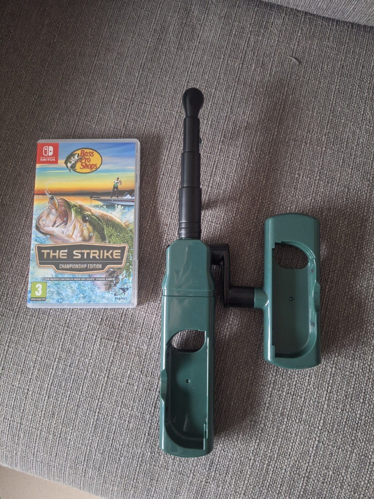 Nintendo switch spel - The strike incl hengel, Enlèvement ou Envoi, Comme neuf