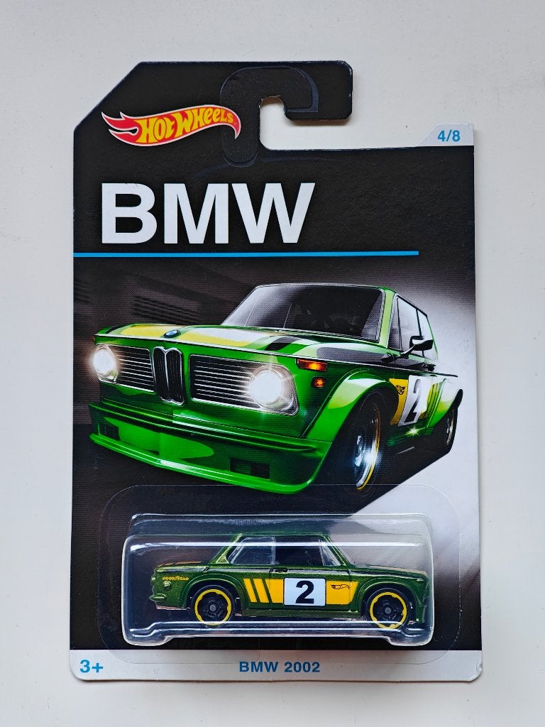 Hot Wheels BMW 2002 Groen BMW Series 2015, Hobby en Vrije tijd, Ophalen of Verzenden, Zo goed als nieuw, Auto