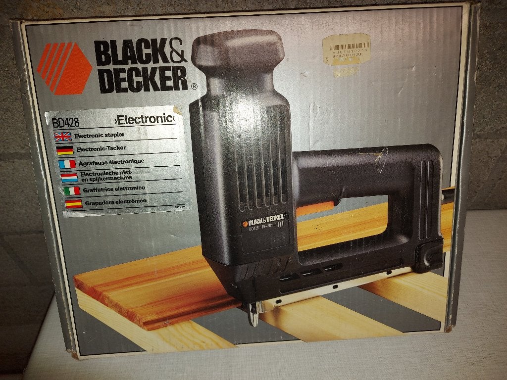 Nietjespistool-machine Black & Decker BD428, Doe-het-zelf en Bouw, Ophalen of Verzenden