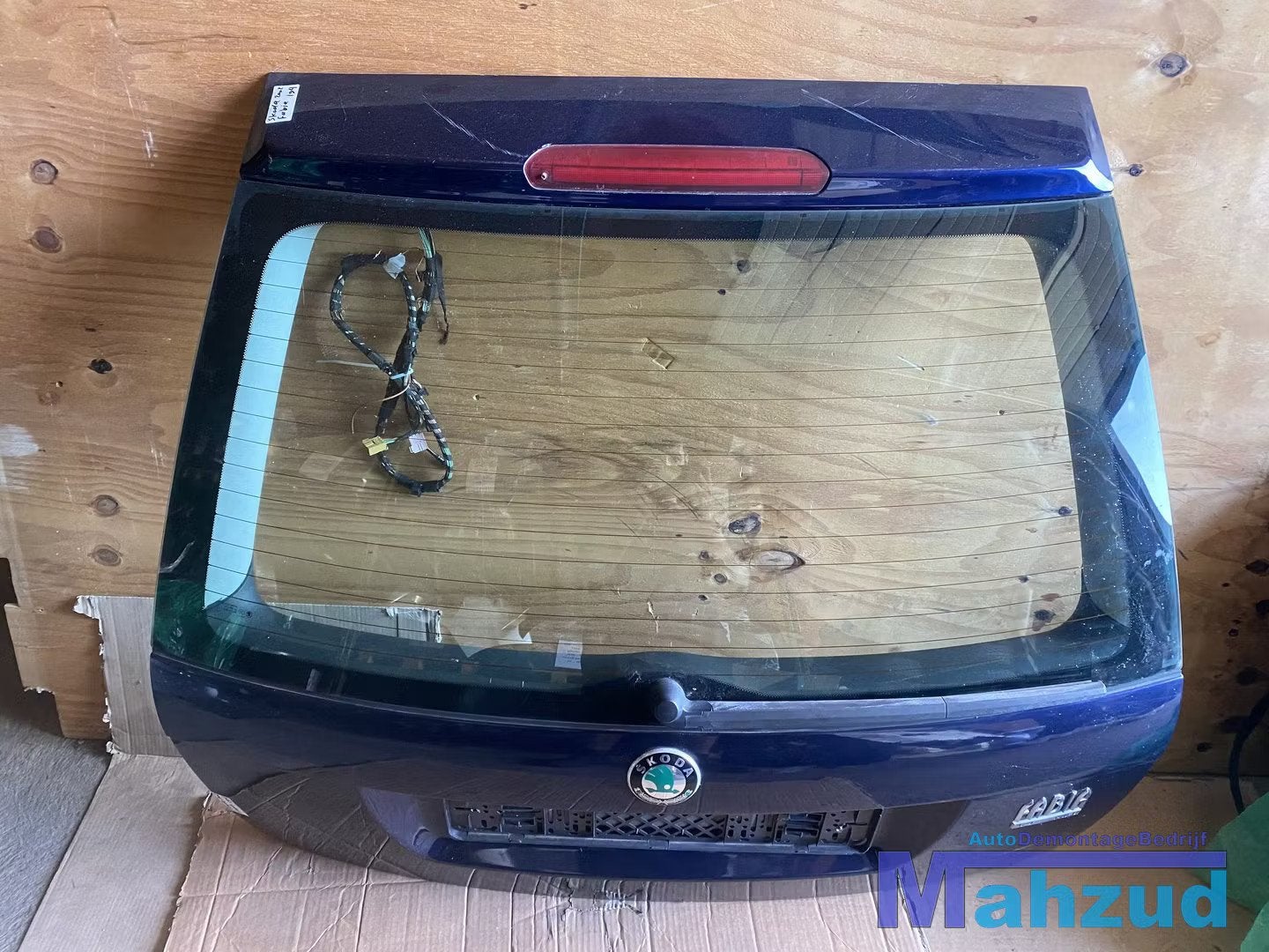 SKODA FABIA 1 station COMBI Blauw achterklep, Auto-onderdelen, Deur, Tr. Vaclava Klementa 869
293 01  Mlada Boleslav, CZ, Skoda Auto a.s.