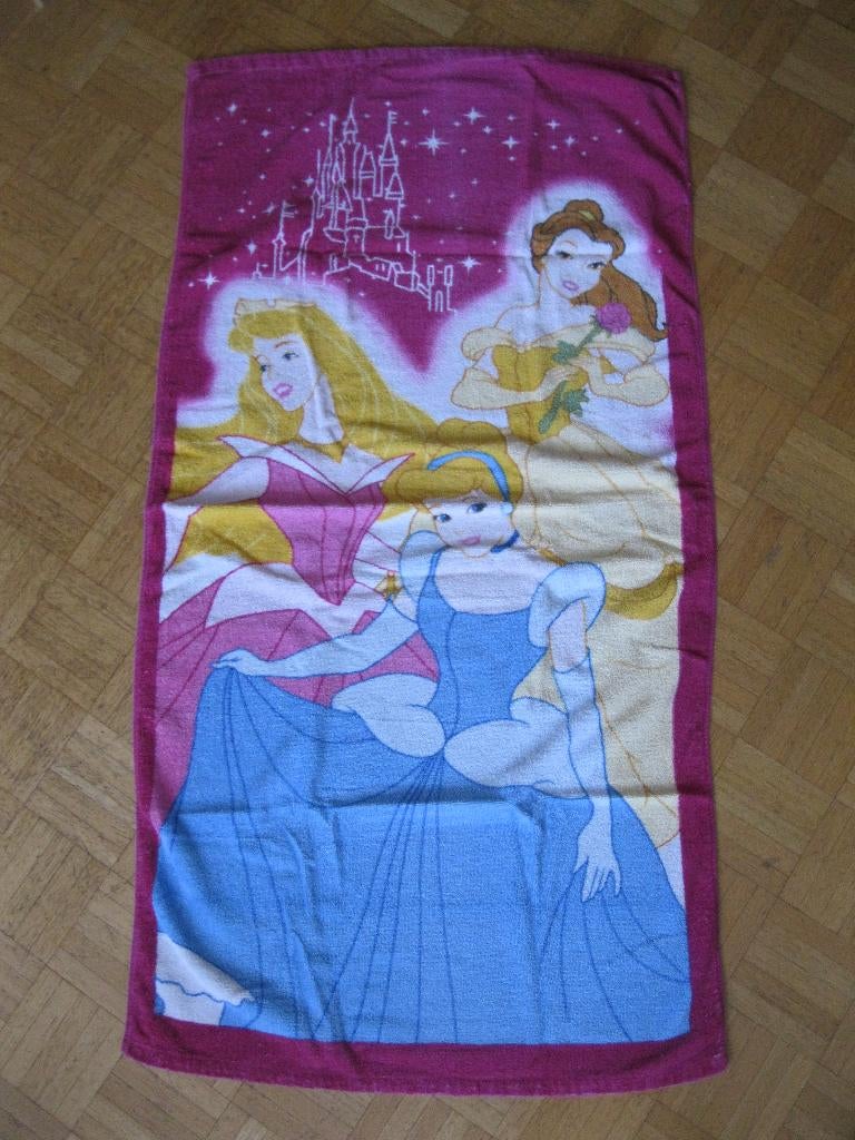 Princess badhanddoeken, Kinderen en Baby's, Kinderkleding | Kinder-zwemkleding, Ophalen of Verzenden, Gebruikt, Meisje, Overig