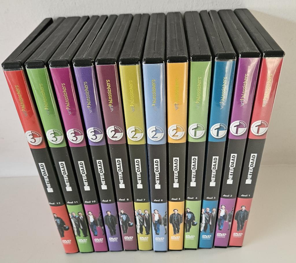 Complete VRT Klassiekers reeks : Heterdaad reeks 1 , 2 en 3, Ophalen of Verzenden
