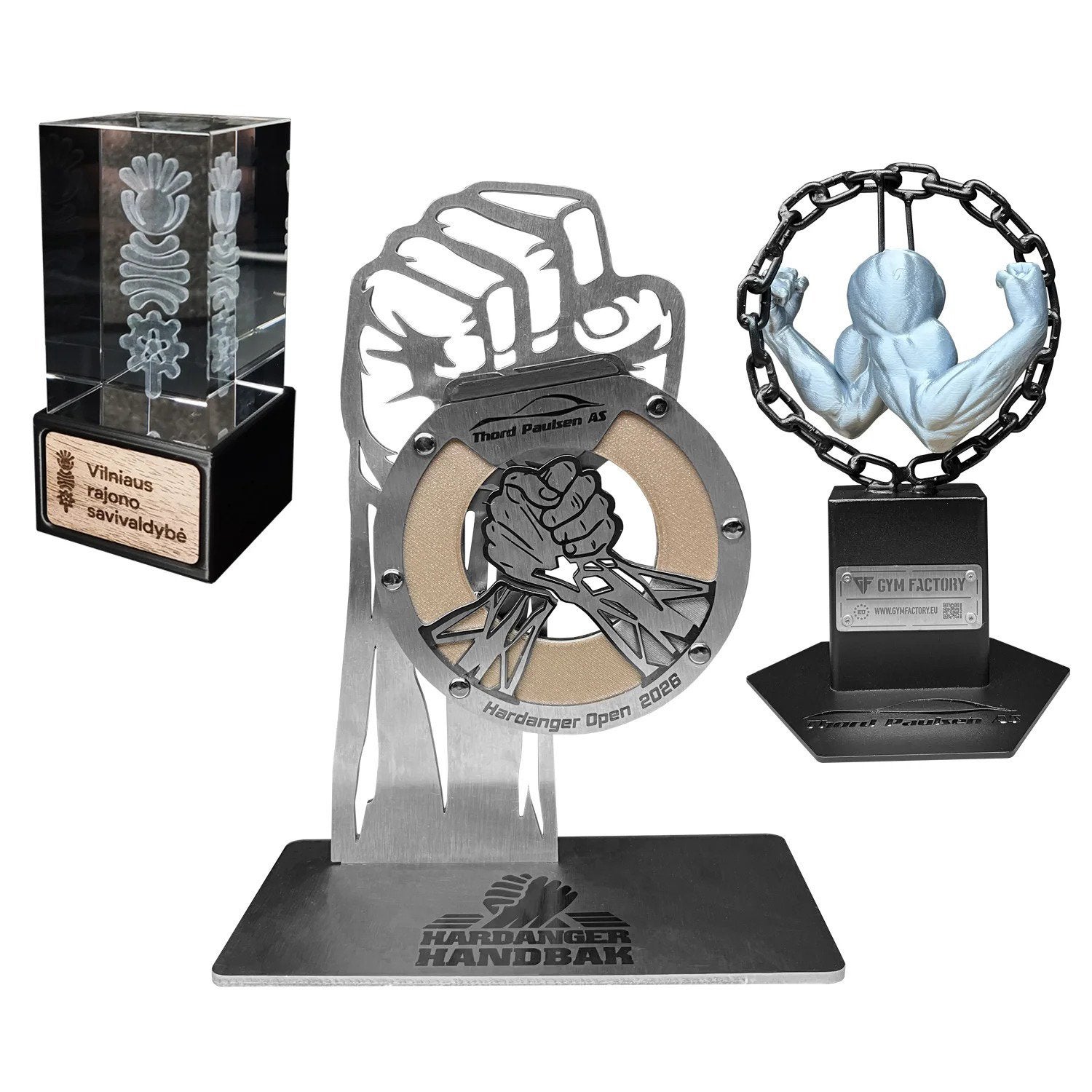 Trophées Personnalisés Awards Sur Mesure Sport GymFactory EU, Envoi, Neuf