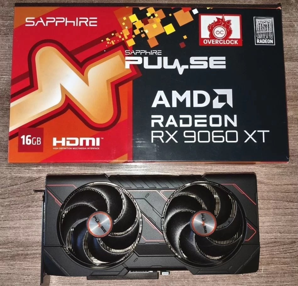 Sapphire AMD Radeon RX 9060 XT OC 16 GB, Ophalen of Verzenden, Zo goed als nieuw, AMD