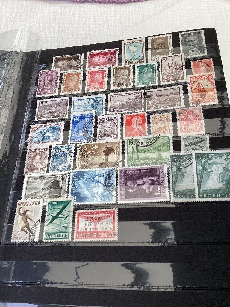 Lot van 36 postzegels ARGENTINA, Ophalen of Verzenden, Gestempeld, Zuid-Amerika