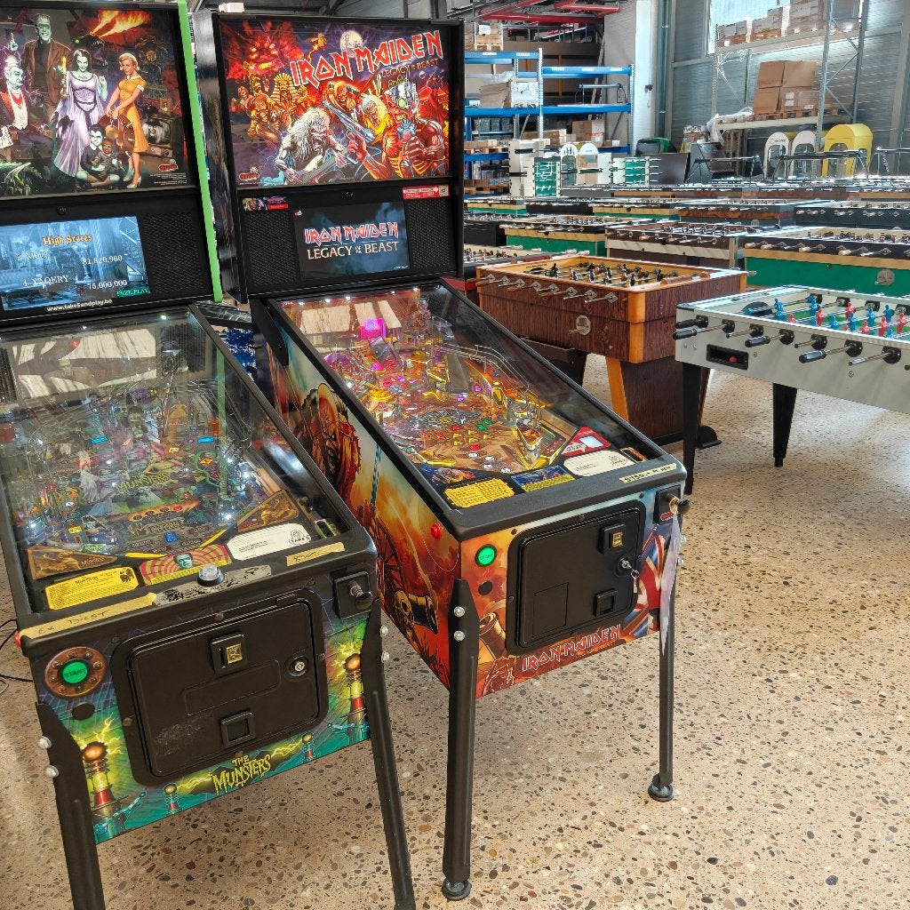 flipper/flipper/flipper Iron Maiden, Collections, Machines | Flipper (jeu), Enlèvement, Comme neuf, Flipper (jeu), Stern