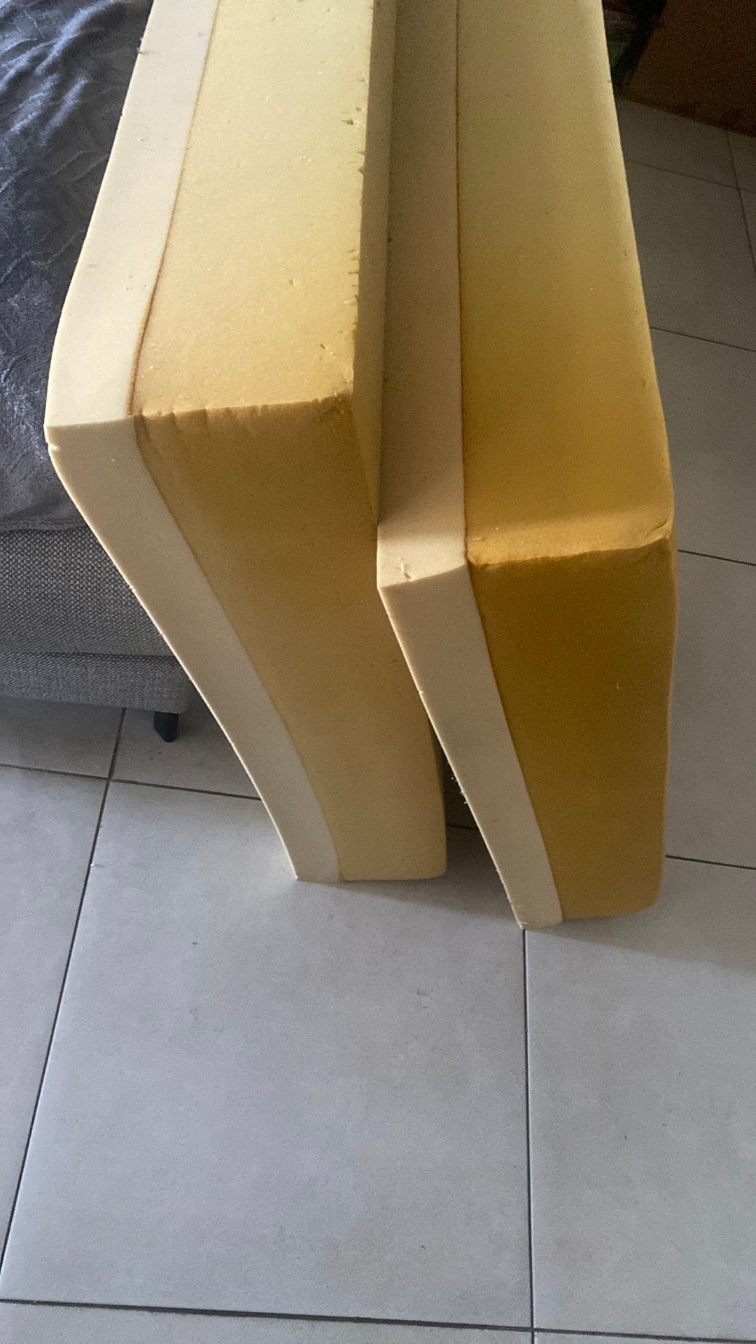 2 matelas de 2m sur 80cm, Autres matériaux, Enlèvement, Utilisé, Empilable