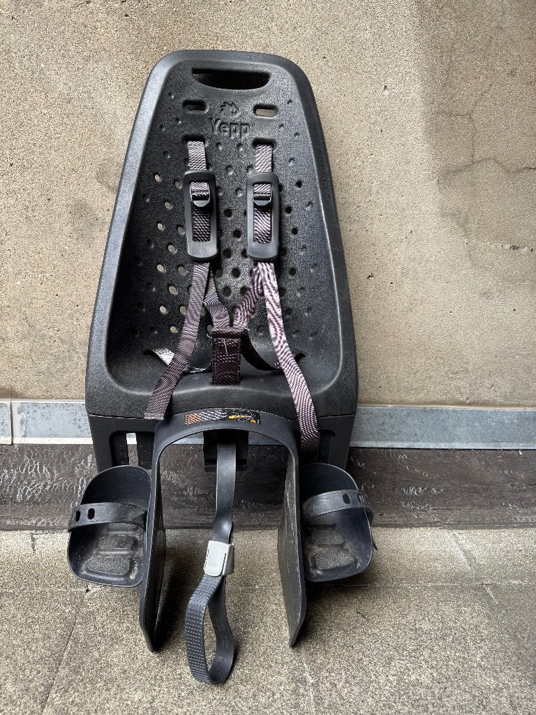 Siège bébé Thule + poncho Bobike, YEPP/THULE, Enlèvement ou Envoi, Comme neuf, 0 à 10 kg