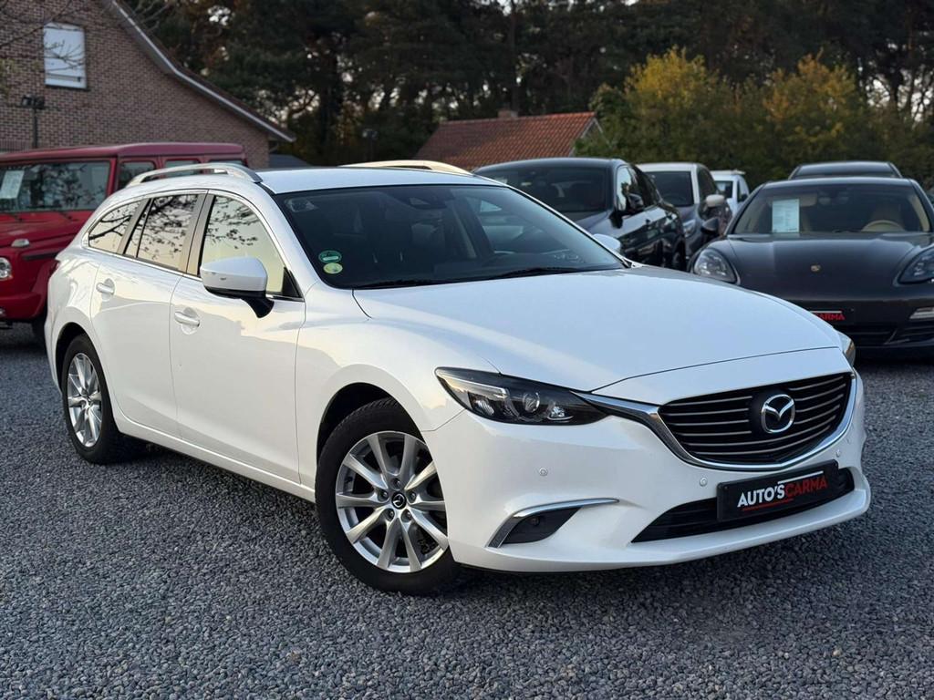 Mazda 6 2.2 D Skydrive Sport Navi CruiseC ZetelV Airco *, Auto's, https://public.car-pass.be/vhr/2b846841-9d2e-44da-b8f6-fa5fae10a3df