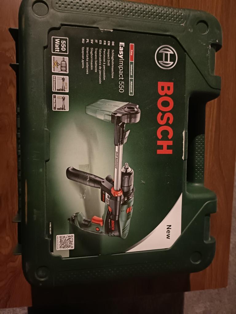Perceuse à percussion Bosch EasyImpact 550, Bricolage & Construction, Enlèvement ou Envoi, Perceuse