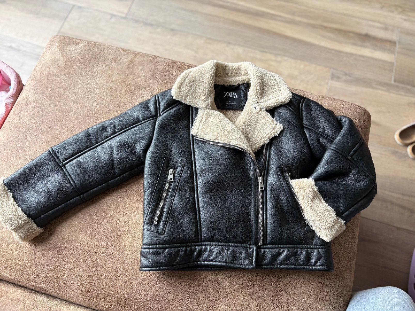 Zwarte winterjas Zara, Enlèvement ou Envoi, Comme neuf