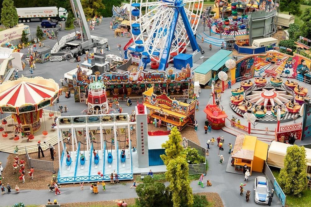 Faller: Kermisset NIEUW, Overige merken, Wisselstroom, Brug, Tunnel of Gebouw, Nieuw