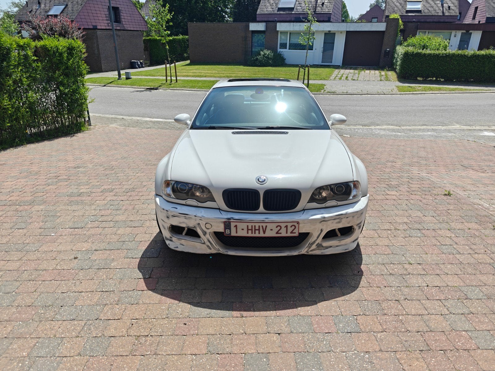 E46 M3, Auto's, BMW, Particulier, LPG, Wit, Grijs, Ophalen