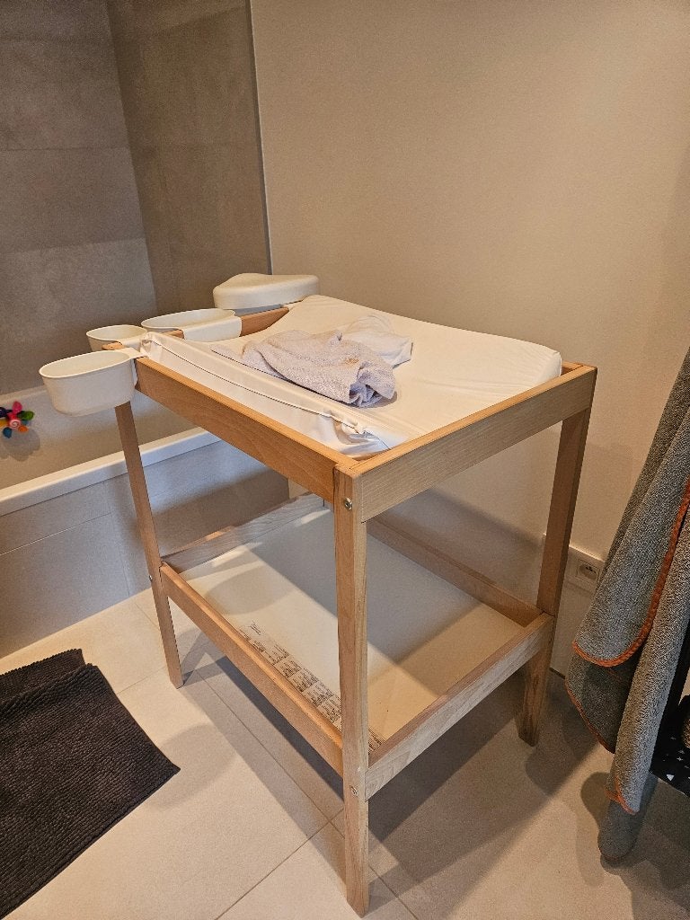 Verzorgingstafel ikea sniglar, Utilisé, Moins de 75 cm, Enlèvement, Moins de 90 cm