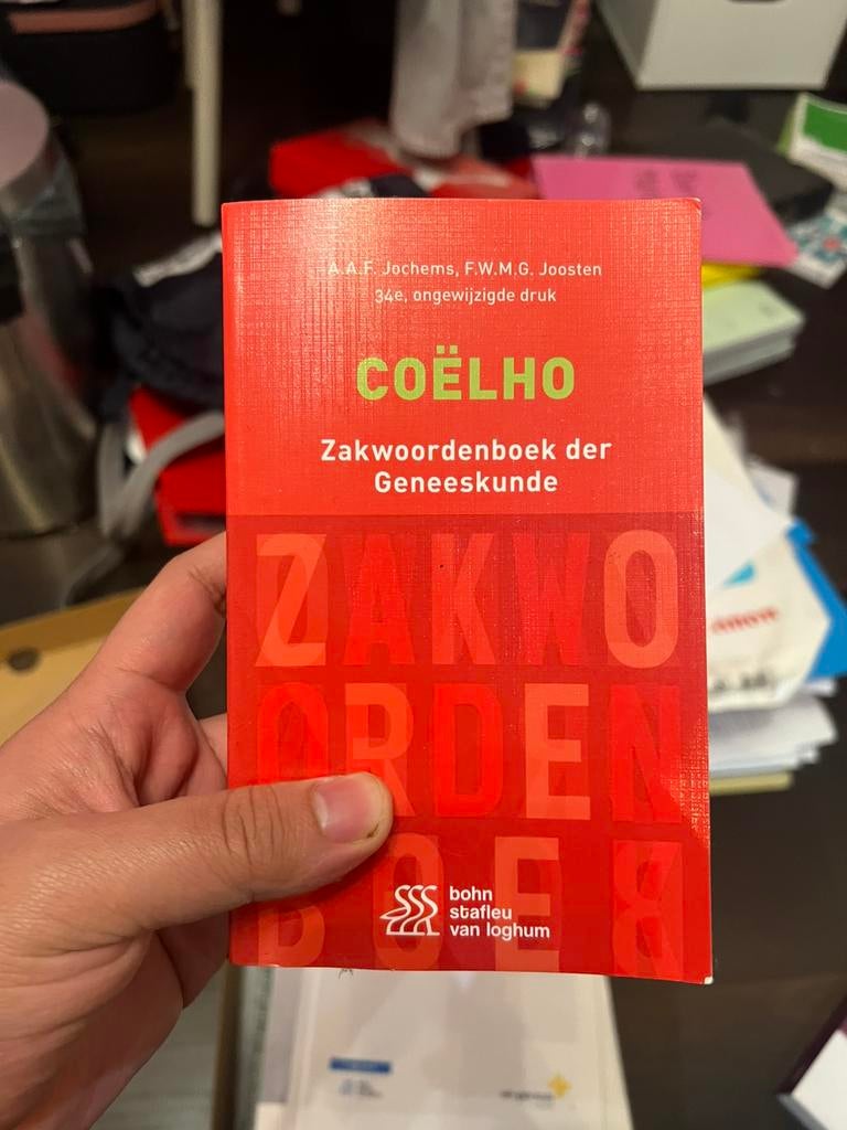 Coëlho - zakwoordenboek der geneeskunde, Ophalen, Zo goed als nieuw