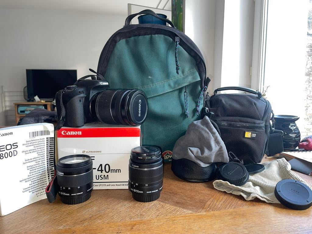 Kit Canon EOS 800d (à la piece ou en lot), TV, Hi-fi & Vidéo, Appareils photo numériques, Comme neuf, Canon, Enlèvement ou Envoi