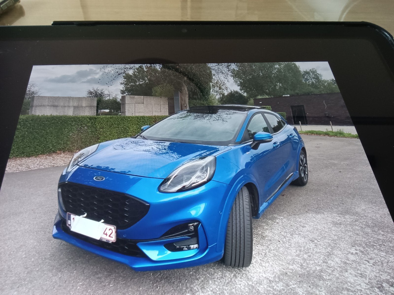 Ford Puma mild hybrid, Auto's, Ford, Voorwielaandrijving, Blauw, Leder en Stof, 1100 kg