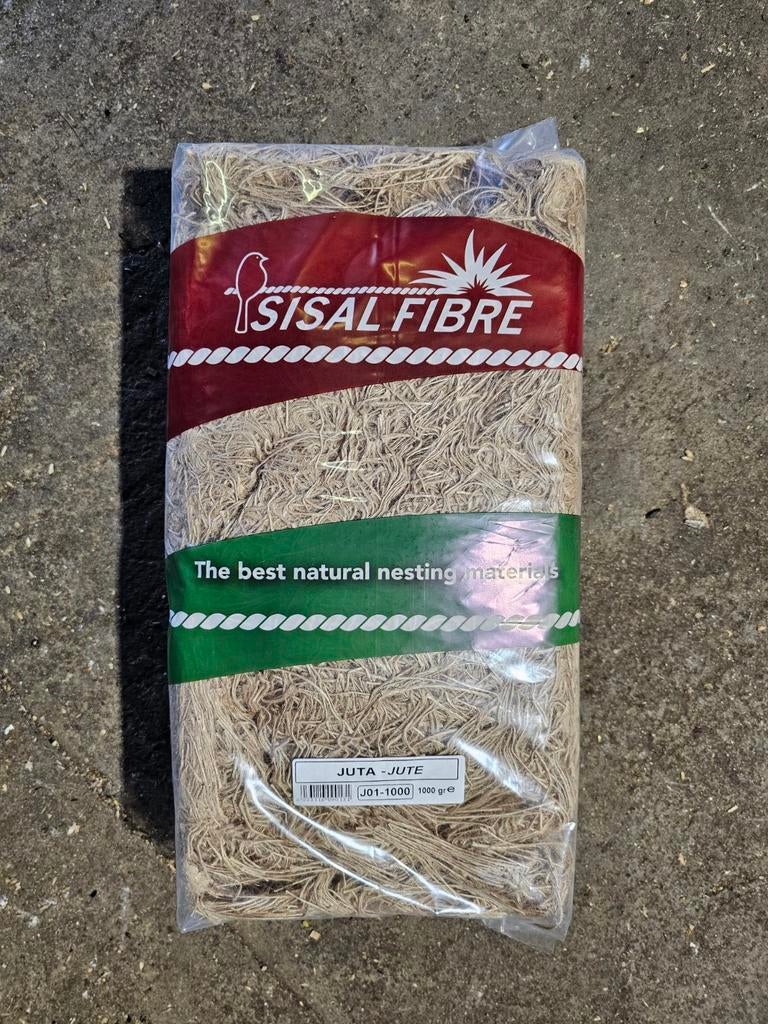 Jute bruin 1kg - Nest Materiaal - Winkel en Webshop, Ophalen