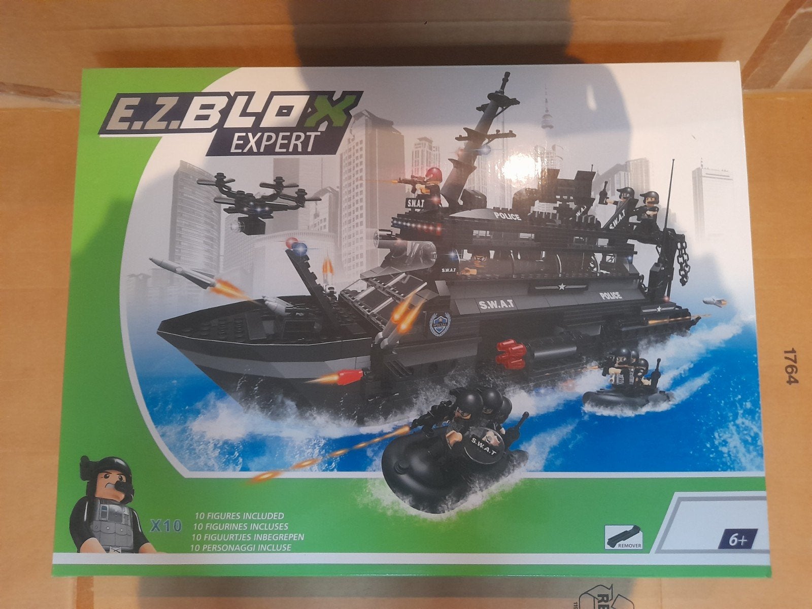 lego bateau SWAT, 1 ou 2 joueurs, Enlèvement ou Envoi, Comme neuf