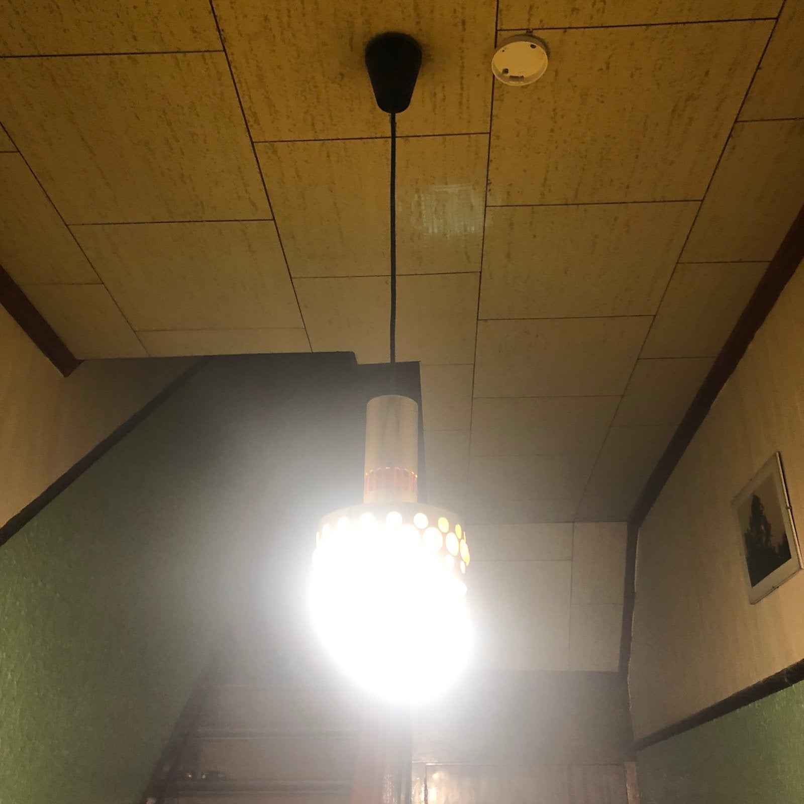 Retro lampen, Ophalen, Zo goed als nieuw, Glas, E27 (groot)