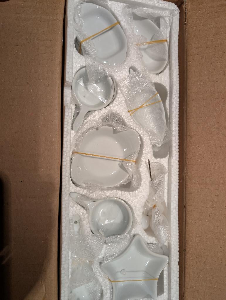 porseleinen servies voor aperitiefhapjes (32 stuks ), Ophalen, Overige typen, Nieuw, Overige stijlen