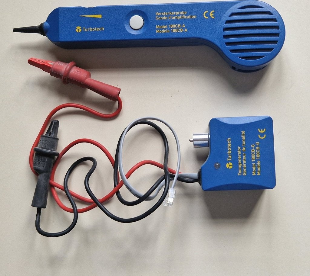Turbotech 180CB-A leidingzoeker, Bricolage & Construction, Enlèvement ou Envoi, Utilisé, Électricité