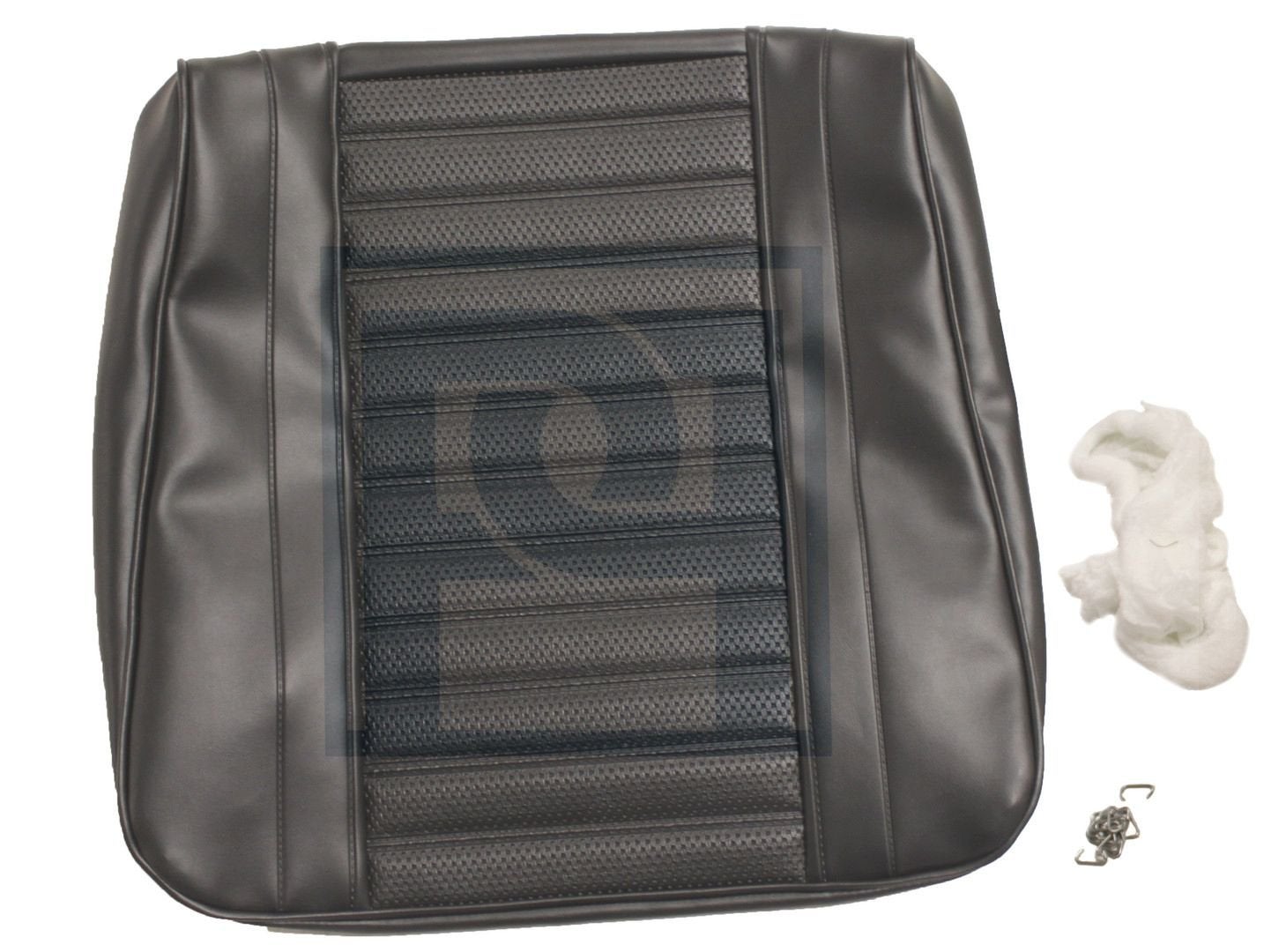 Volvo Bekleding Amazon stoelhoes zwart vinyl zitting en rug, Enlèvement ou Envoi, Neuf, Volvo