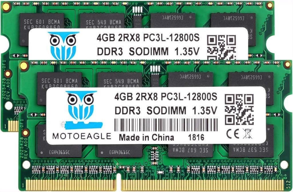 RAM DDR3 1333Mhz SODIMM 2x2Go et 2x4Go, Computers en Software, RAM geheugen, Ophalen, Gebruikt, DDR3, Laptop