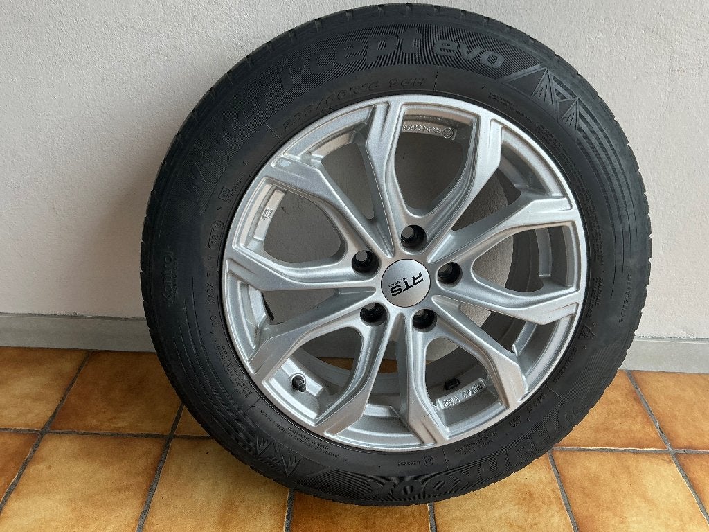 Winterbanden, Ophalen, Gebruikt, 16 inch, Banden en Velgen