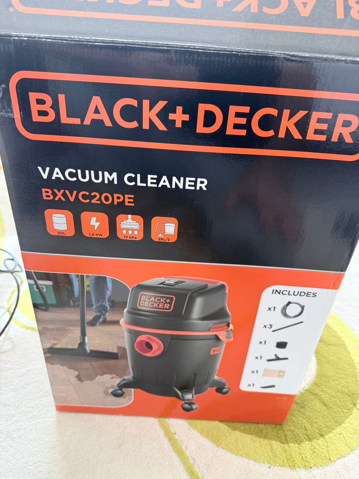BLACK+DECKER BXVC20PE, Doe-het-zelf en Bouw, Reinigingsmachines, Ophalen, Zo goed als nieuw