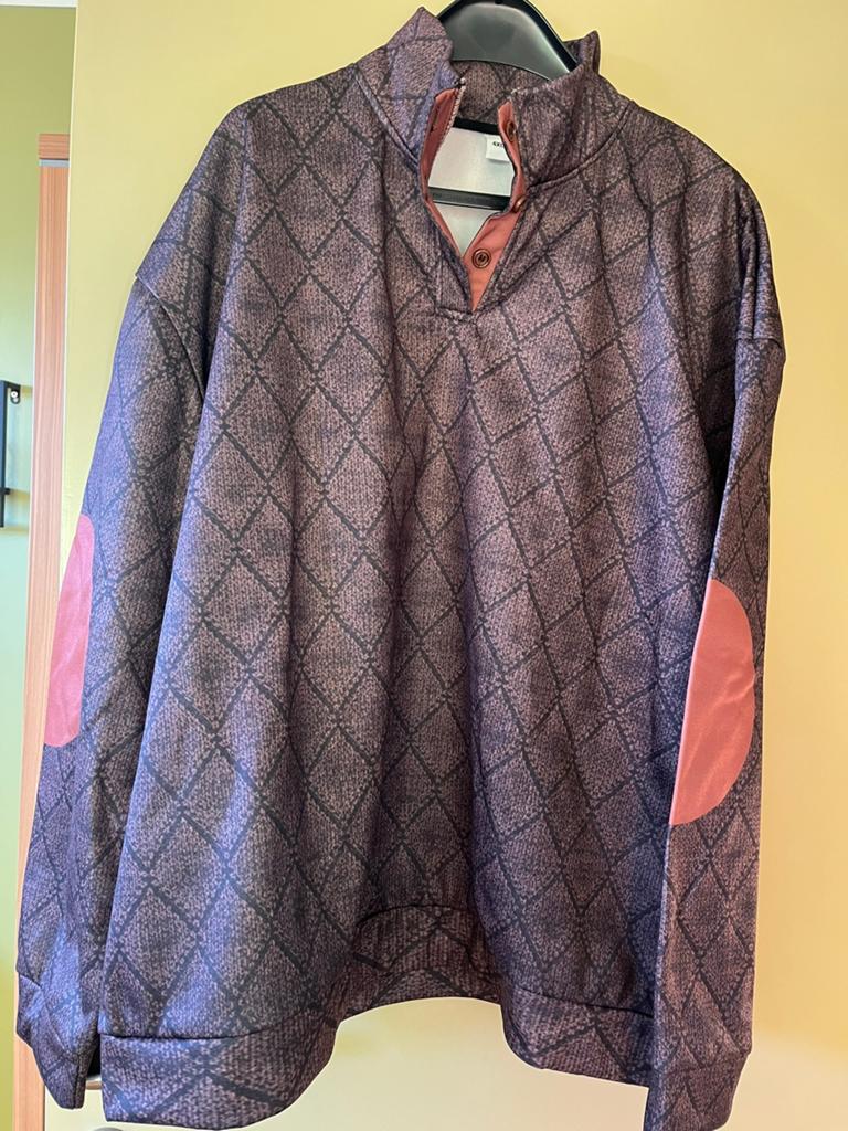Sweater heren 4 xl, Vêtements | Hommes, Grandes tailles, Comme neuf, Chemise, Chemise, Brun, Enlèvement