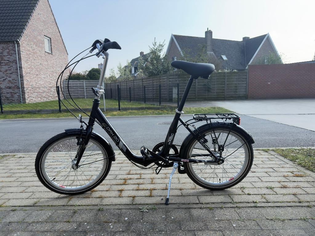 Plooifiets Dax (nieuwstaat), Fietsen en Brommers, 20 inch of meer, Heren, Zo goed als nieuw, Totaal opvouwbaar