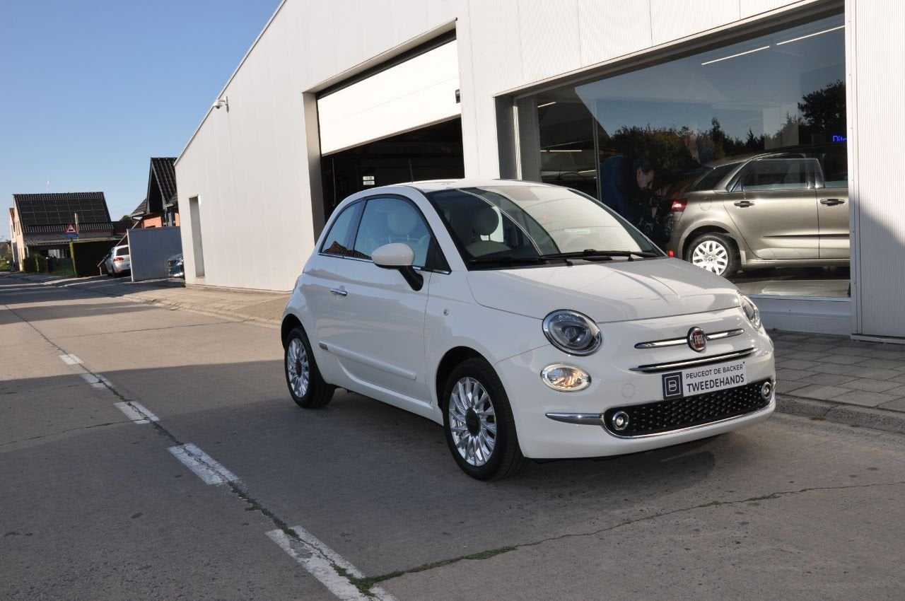 Fiat 500 Lounge (bj 2019), Auto's, Fiat, Voorwielaandrijving, 4 zetels, Stof, Gebruikt