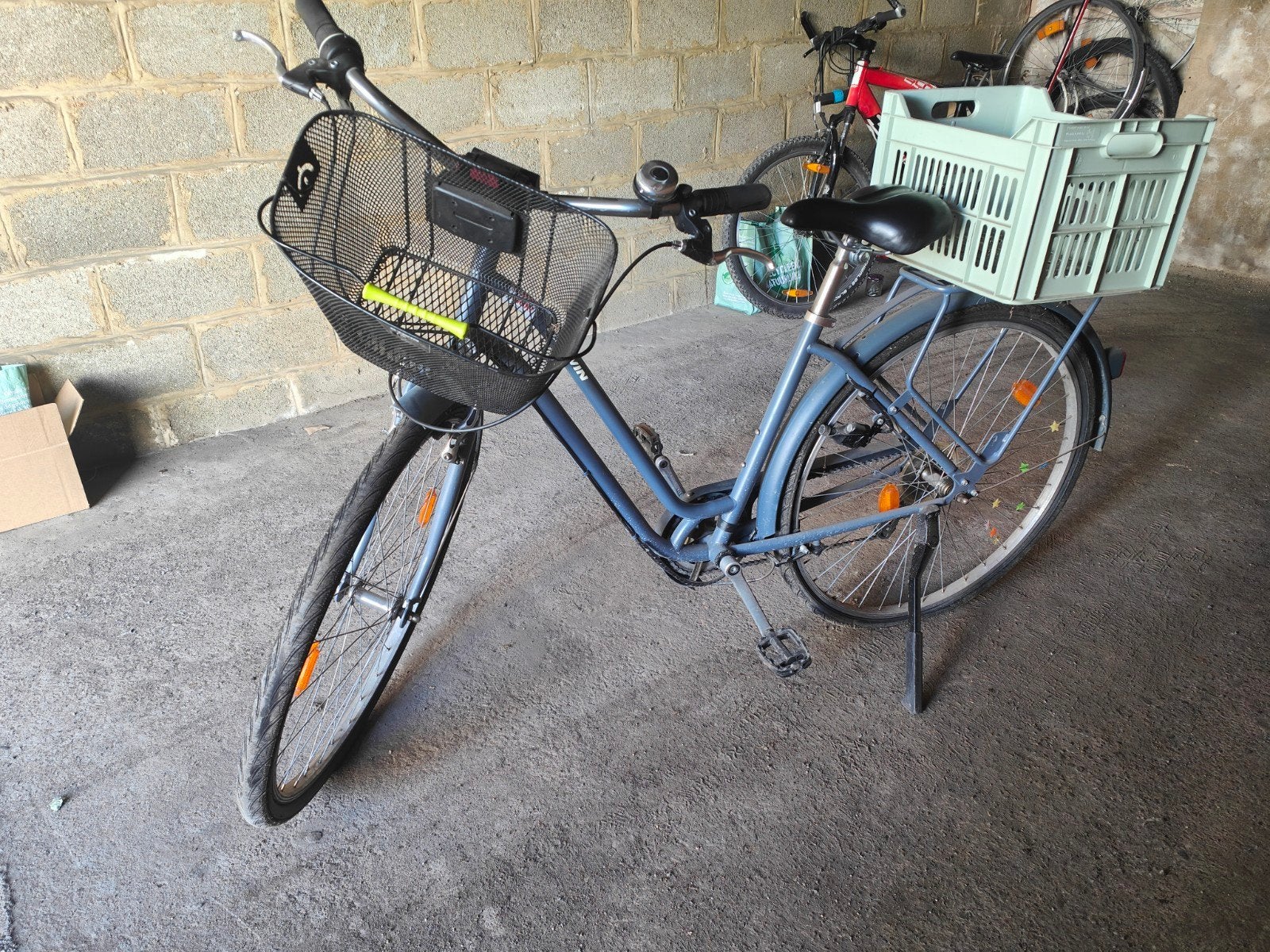 fiets, Ophalen